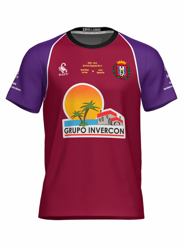 - Camiseta Lorca Deportiva Edicion Especial 20 Aniversario Ascenso 2a Div A